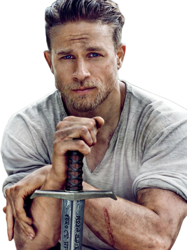 Banner Royalty Free Stock Beard Clipart Chin - Charlie Hunnam - Png Download (600x800), Png Download