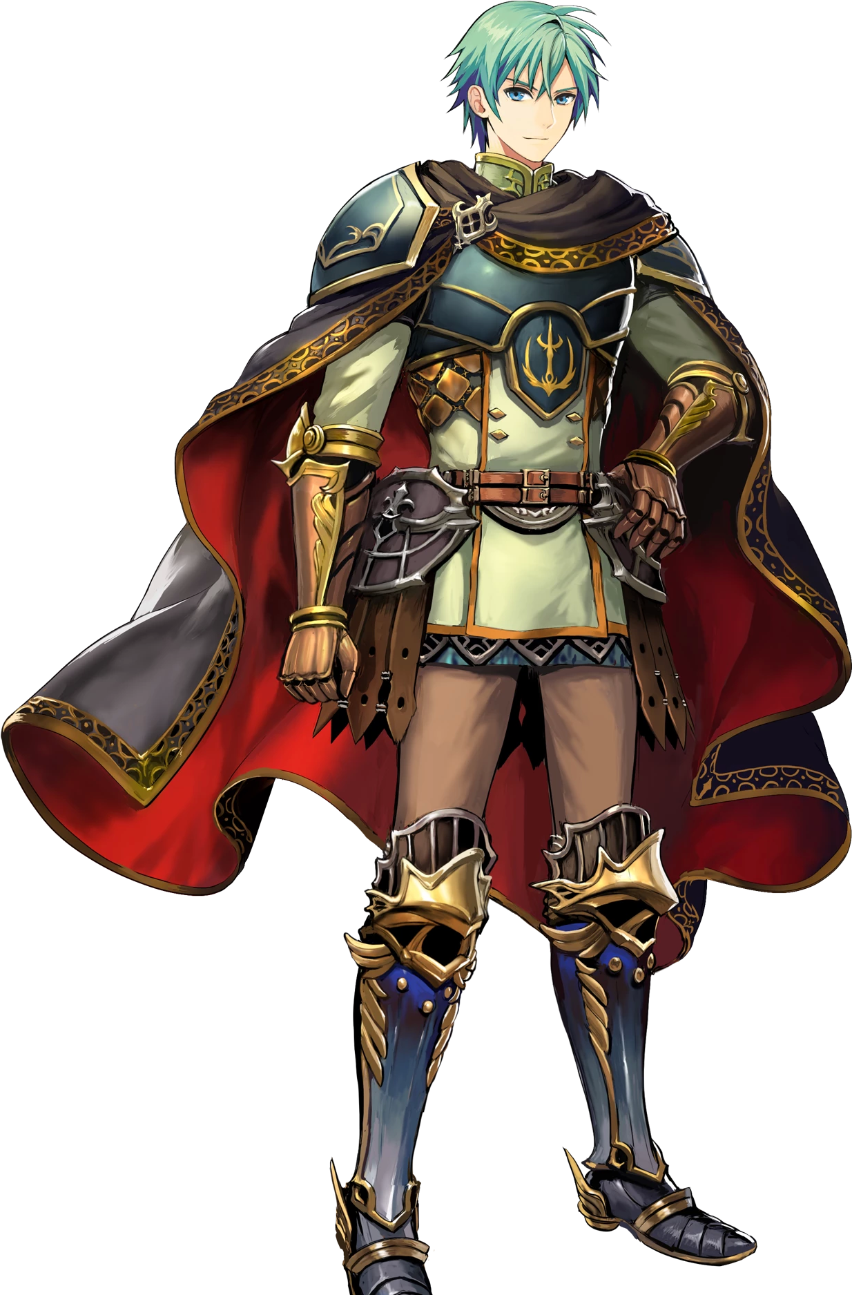 68 Mb Png - Ephraim Fire Emblem Heroes Png Clipart (1260x1887), Png Download