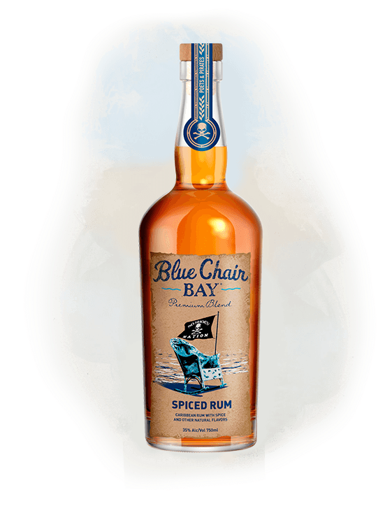 Calories Per - Blue Chair Bay Spiced Rum Clipart (642x784), Png Download
