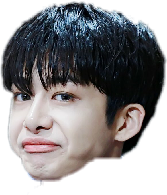 #monstax #hyungwon #meme - Monsta X Meme Sticker Clipart (583x683), Png Download