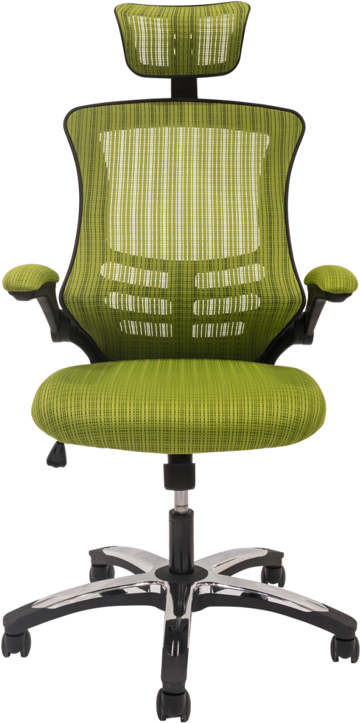 Double Star Furniture Tulsa Office Desk Chair Green - Greenoffice Chair Png Clipart (1200x1200), Png Download