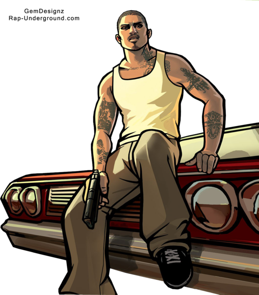 Gta San Andreas - Png Gta San Andreas Clipart (526x600), Png Download