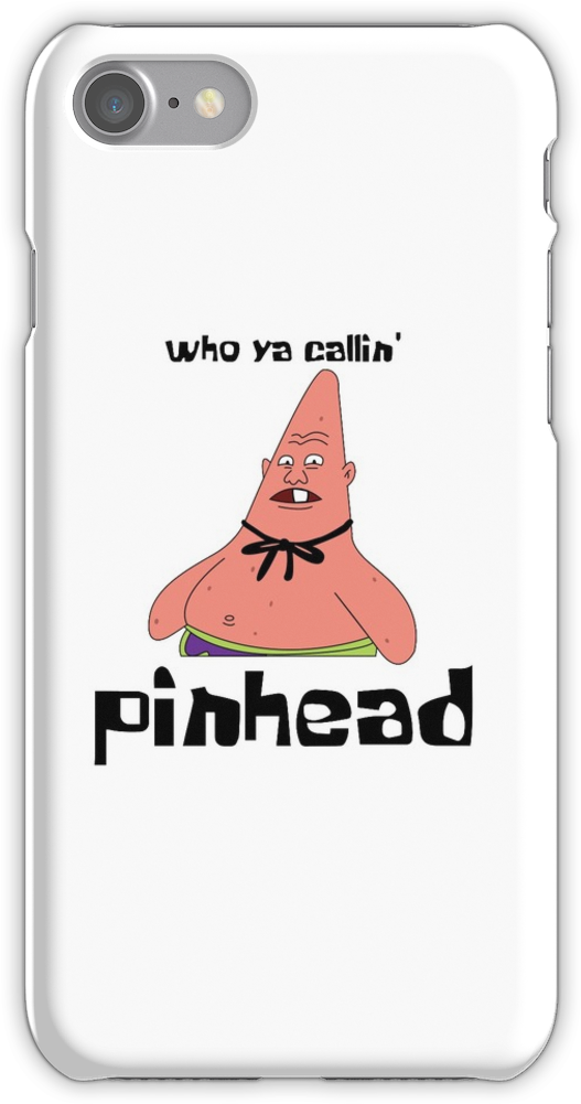 Spongebob Patrick Pinhead Larry Iphone 7 Snap Case - Glo Gang Phone Case Clipart (750x1000), Png Download