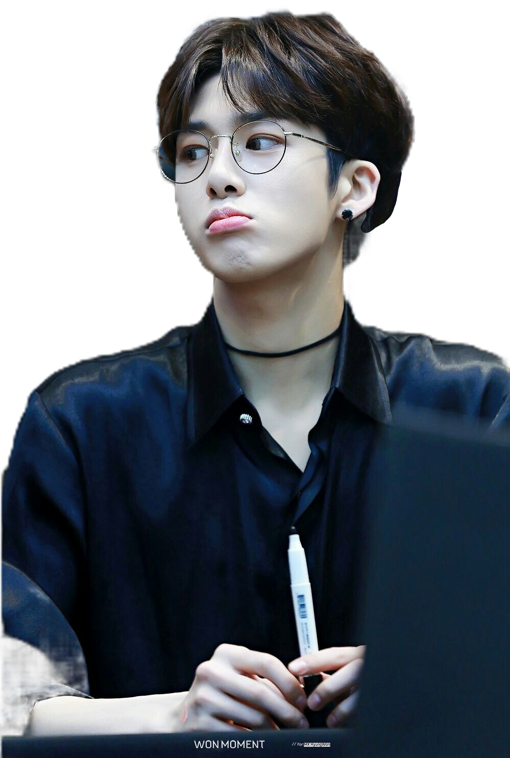 Hyungwon Sticker - Chae Hyungwon Clipart (999x1483), Png Download