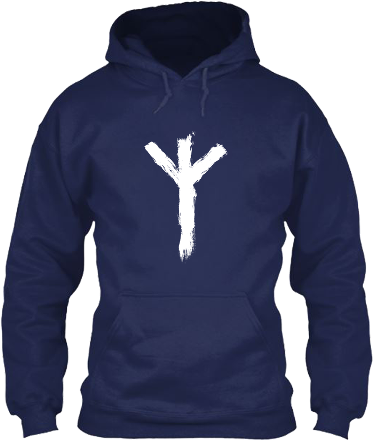 My Rune Algiz Hoodie Products Pinterest And - Hoodie With Robot Clipart (1000x1000), Png Download