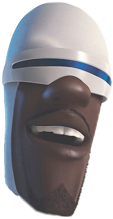 Frozone Sticker - Frozone Emoji Clipart (394x758), Png Download