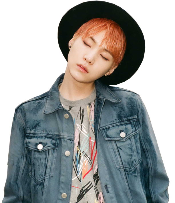 24 Images About Idol Pngs On We Heart It - Bts Suga White Background Clipart (1280x849), Png Download