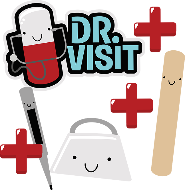 Visit Svg Scrapbook Collection Doctor Svg File Doctor - Clip Art Doctor Appointment - Png Download (648x664), Png Download