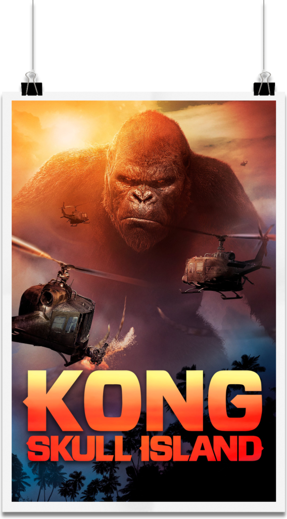Skull Island Is A 2017 Action/fantasy Film Directed - Movie Kong Skull Island Clipart (568x1024), Png Download