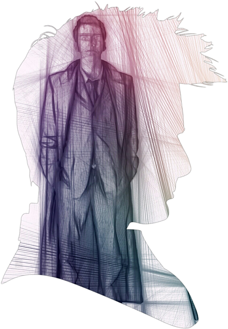 Click And Drag To Re-position The Image, If Desired - Doctor Who Silhouette Art Clipart (488x699), Png Download