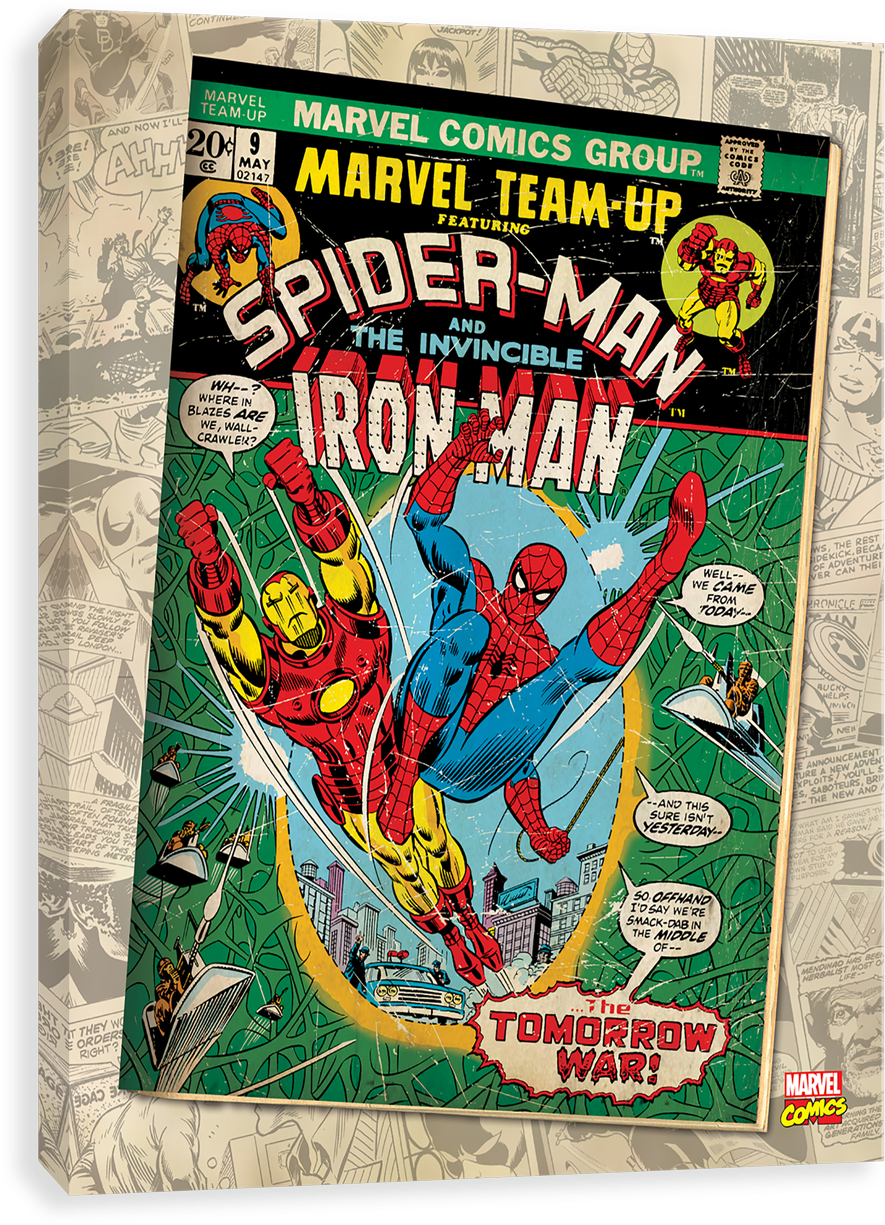 Spiderman Retro Style Clipart (1280x1280), Png Download