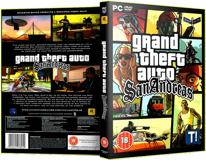 Gta San Andreas Crazy Trainer Download - Gta San Andrea Pc Clipart (738x570), Png Download