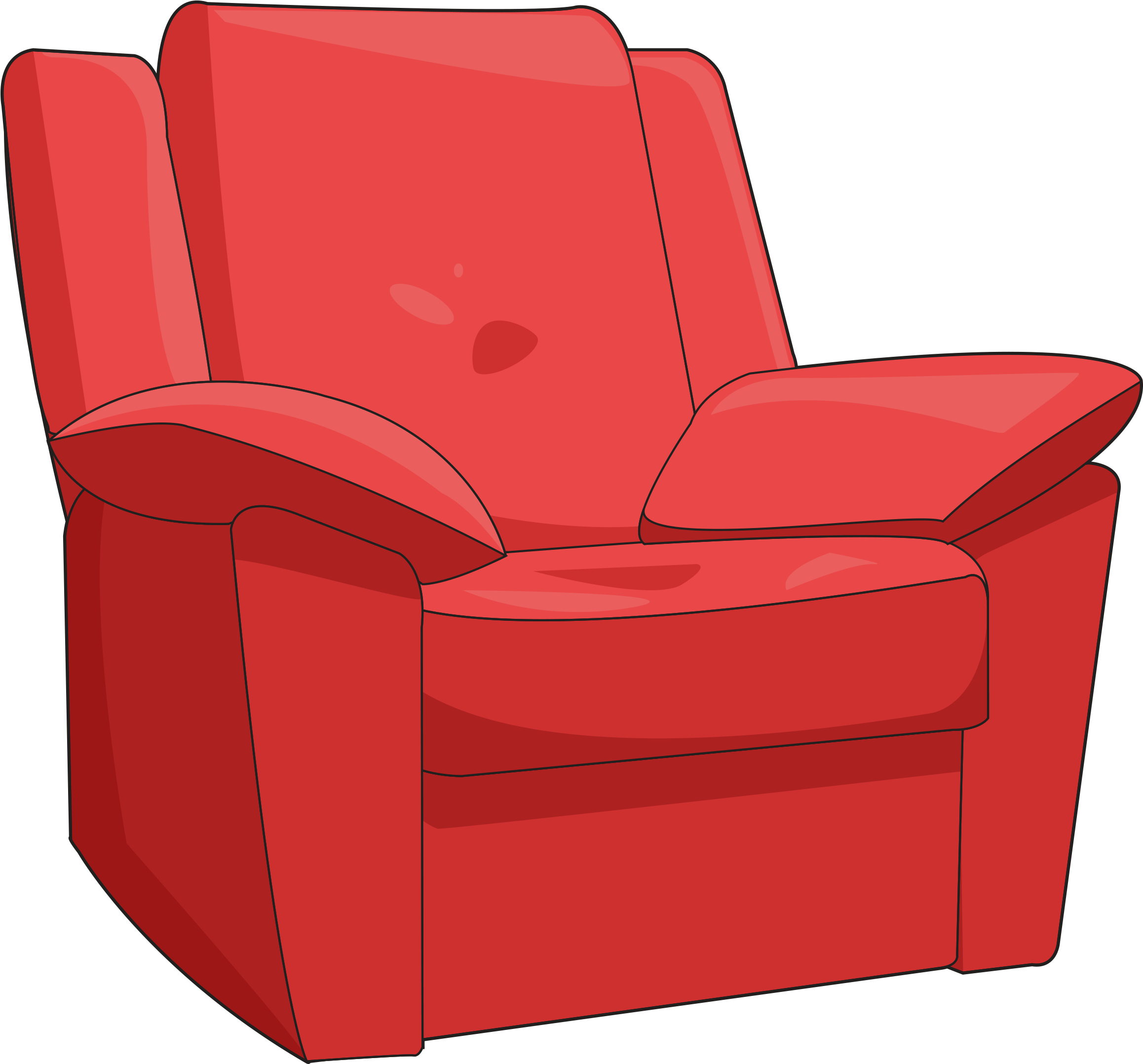 Sillón - Sillon Dibujo Infantil Clipart (2480x3508), Png Download