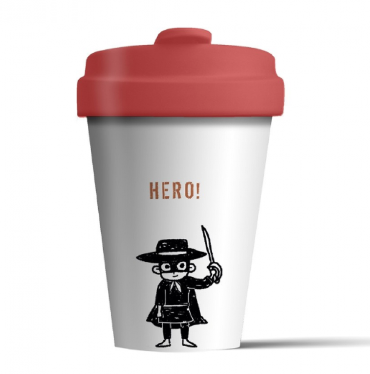 Little Hero - Bamboo Mug - Coffee Cup Clipart (756x1000), Png Download