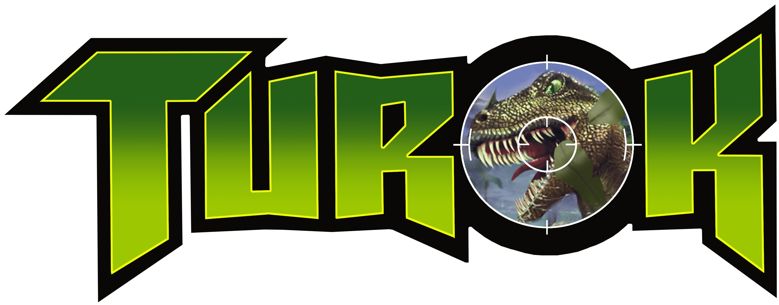 Turok Remaster Releasing To Xbox One - Turok Dinosaur Hunter Logo Clipart (2948x1269), Png Download