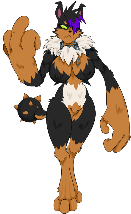 Diamond Dog "scrap" - Cartoon Clipart (500x850), Png Download