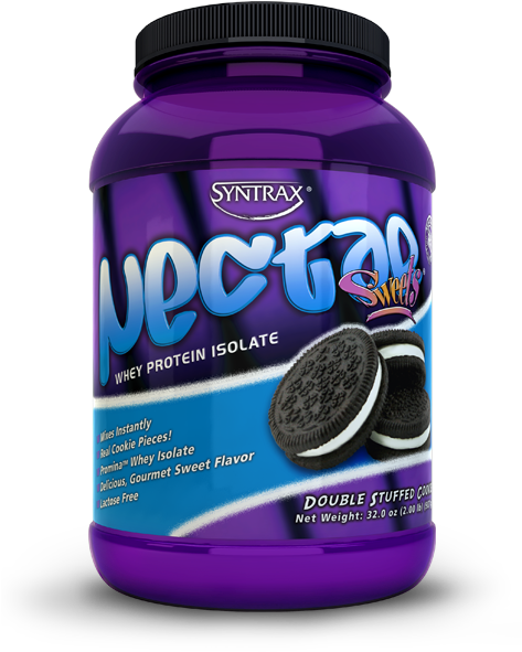 Syntrax® Nectar® Sweets Double Stuffed Cookie - Oreo Clipart (678x600), Png Download