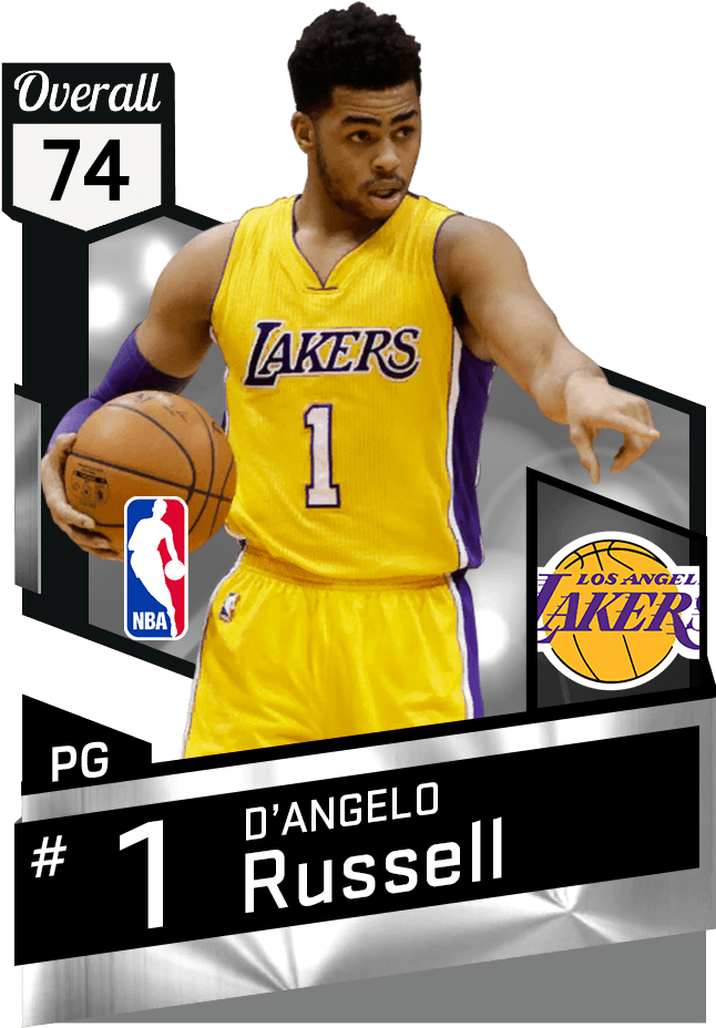 D'angelo Russell - Jimmer Fredette Nba 2k17 Clipart (651x941), Png Download