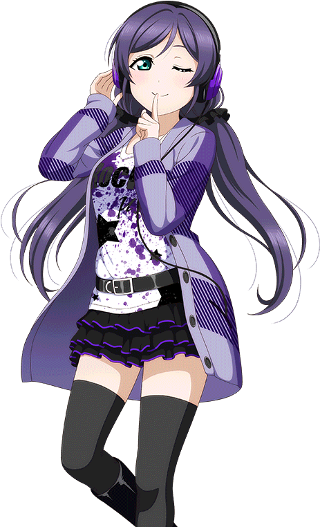 Download Images - Love Live Render Nozomi Clipart (1024x1024), Png Download