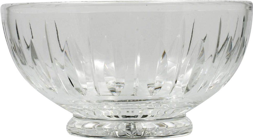 Bowl Transparent Tall Glass - Bowl Clipart (976x976), Png Download
