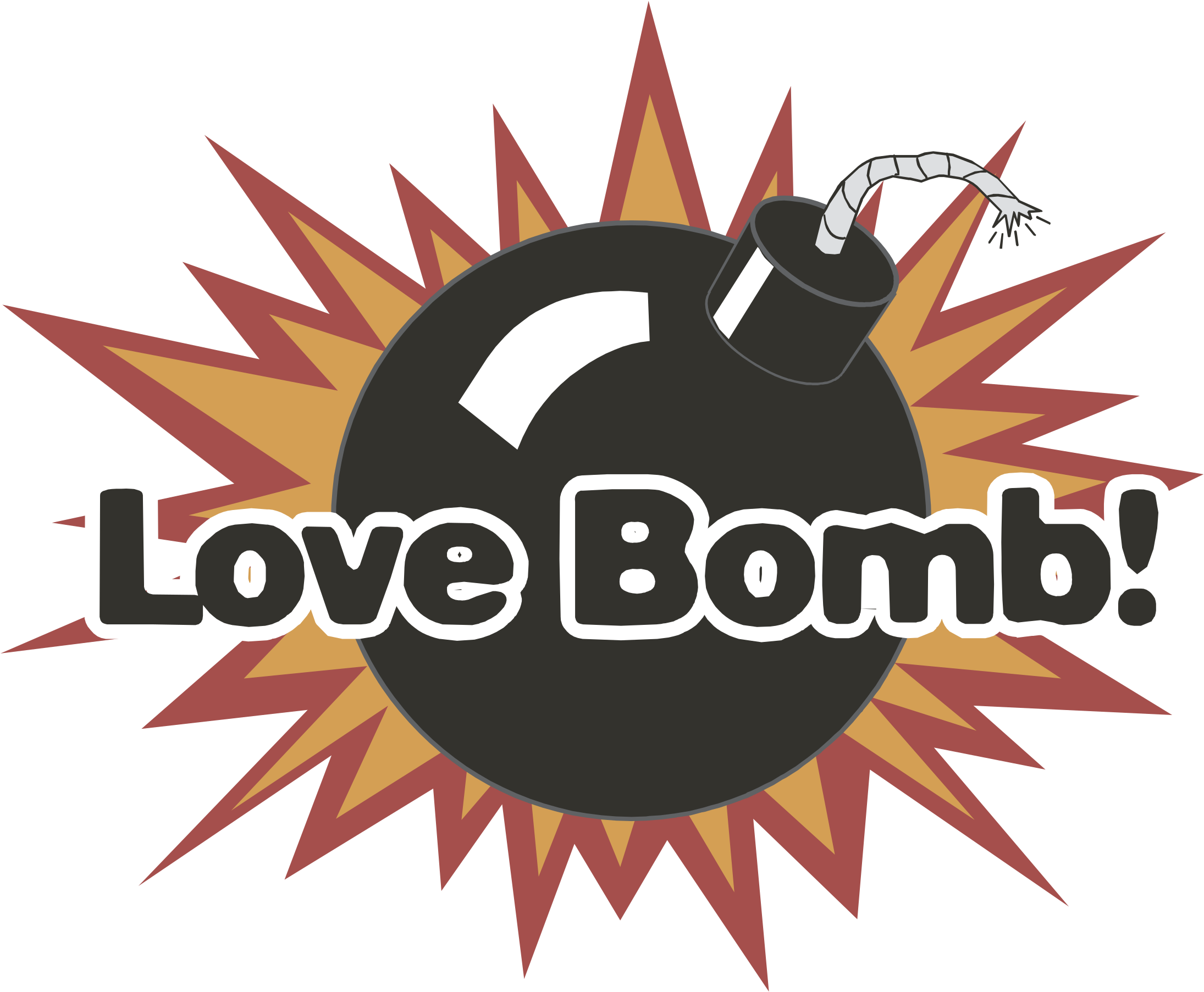 Love Bomb Logo Png Transparent Explosion Clipart Large Size Png