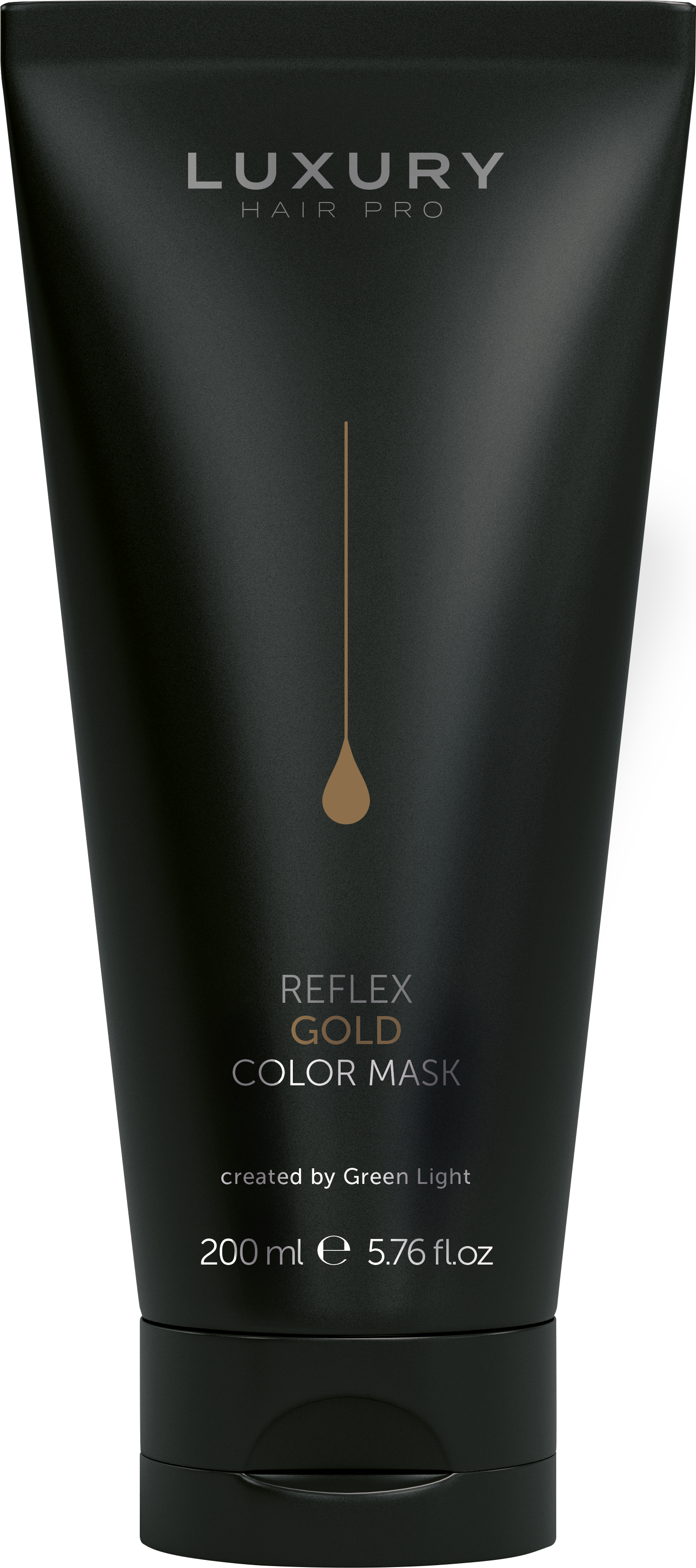 Luxury Reflex Color Mask 200ml - Lanza Urban Molding Paste Black Clipart (1469x3307), Png Download