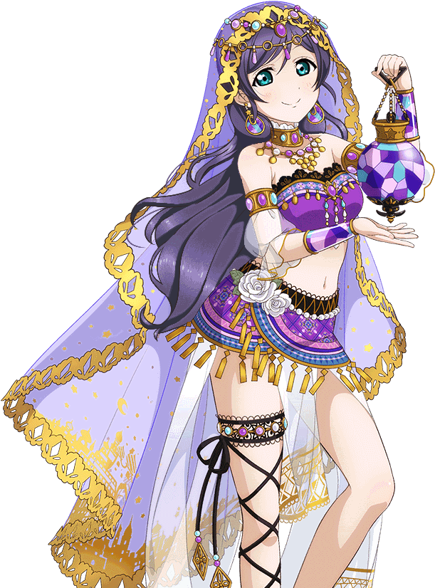 Dancer Nozomi With Her Hair Down - Love Live Nozomi Dancer Clipart (1024x1024), Png Download