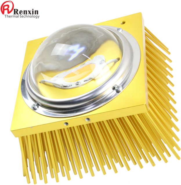 Gold Color Grow Light Heatsink For Vero - Brush Clipart (640x640), Png Download
