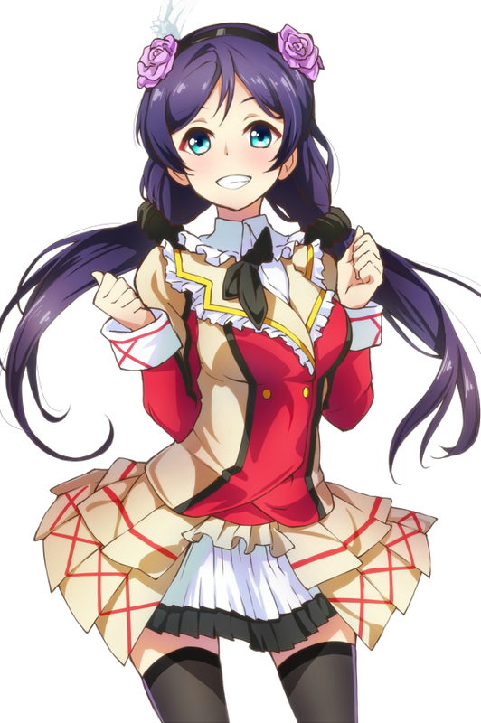Picture - Lovelive 东 条 希 Clipart (532x800), Png Download