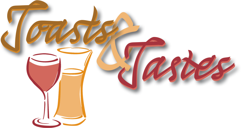 Toasts And Tastes - Champagne Stemware Clipart (933x495), Png Download