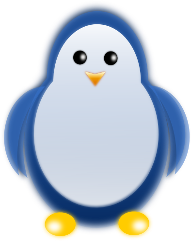Pajarox Penguin Linux 555px - Penguin Clipart (555x785), Png Download