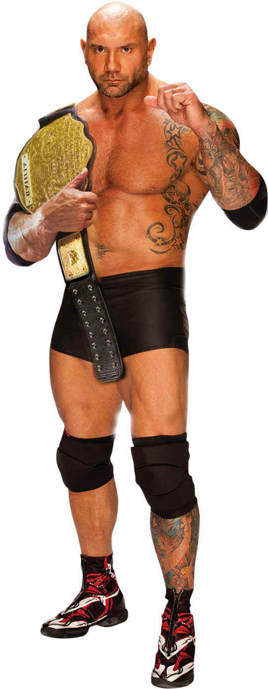 World Heavyweight Champion Batista - Batista Wwe World Heavyweight Champion Clipart (576x1388), Png Download