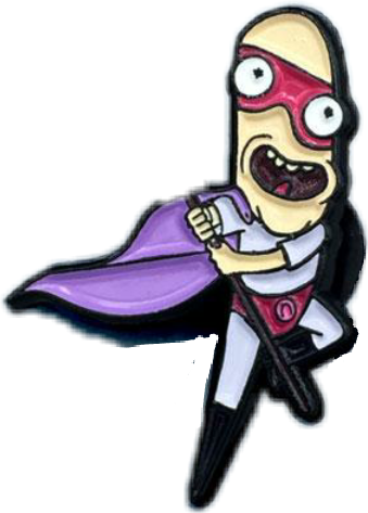 #noo Noob#rick And Morty #cartoon Character - Rick And Morty Superhero Clipart (339x473), Png Download