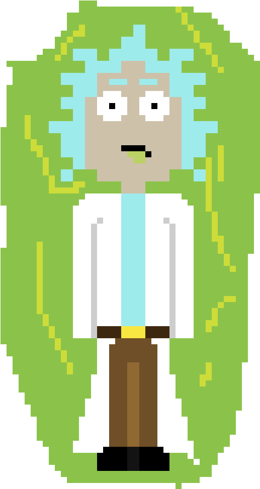 Classic Rick And Morty Advenure - Cartoon Clipart (1200x1200), Png Download