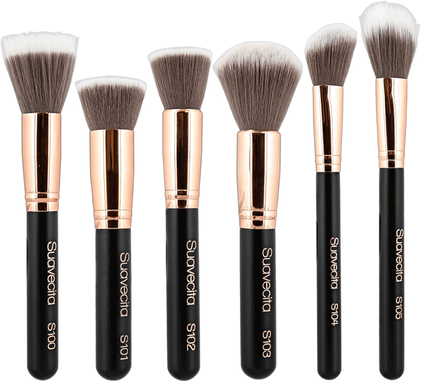 Makeup Brushes Png - Face Makeup Brushes Clipart (1000x800), Png Download