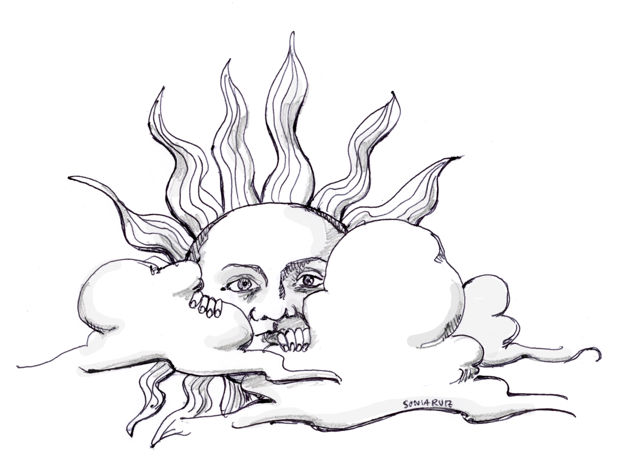 Sketch Clipart (2048x1575), Png Download