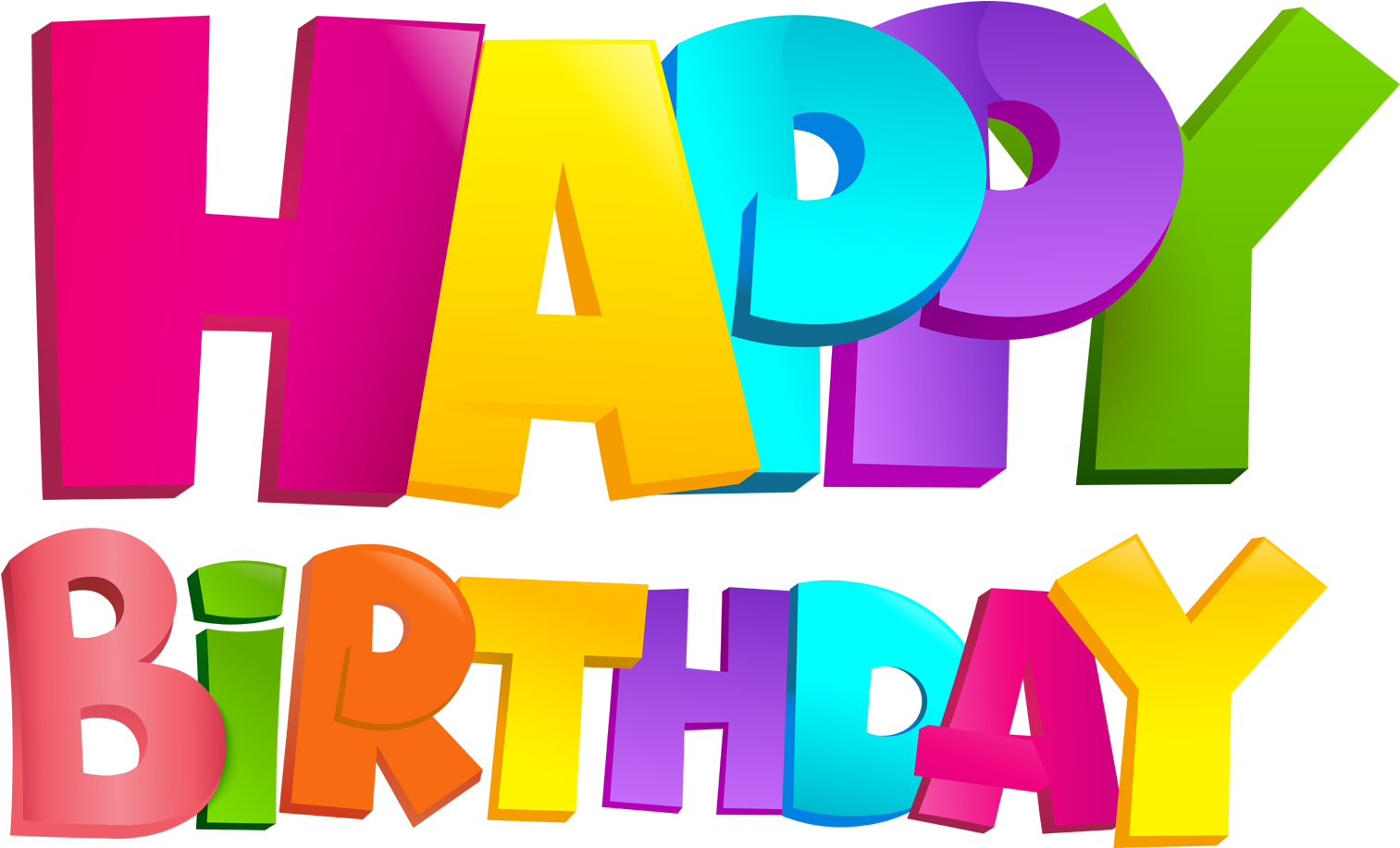 Happy Birthday Png Images - Happy Birthday Images Transparent Clipart (1560x940), Png Download