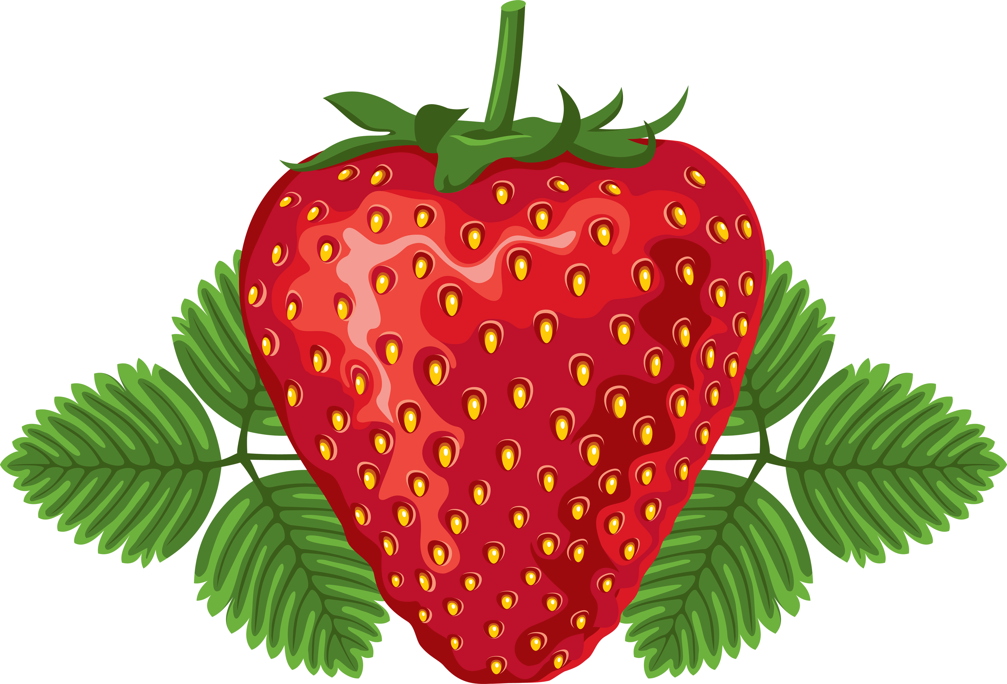 Strawberry Png, Fruit, The Twenties, Clip Art, Stock - Strawberry Png Transparent Png (3528x2397), Png Download