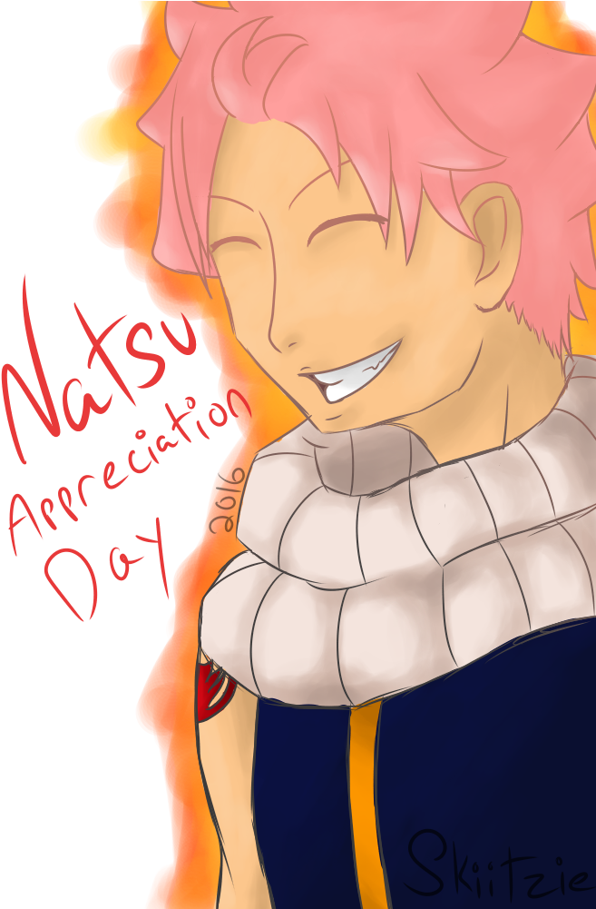 “ Did Someone Say Natsu Appreciation Day Just A Better - Cartoon Clipart (672x1000), Png Download