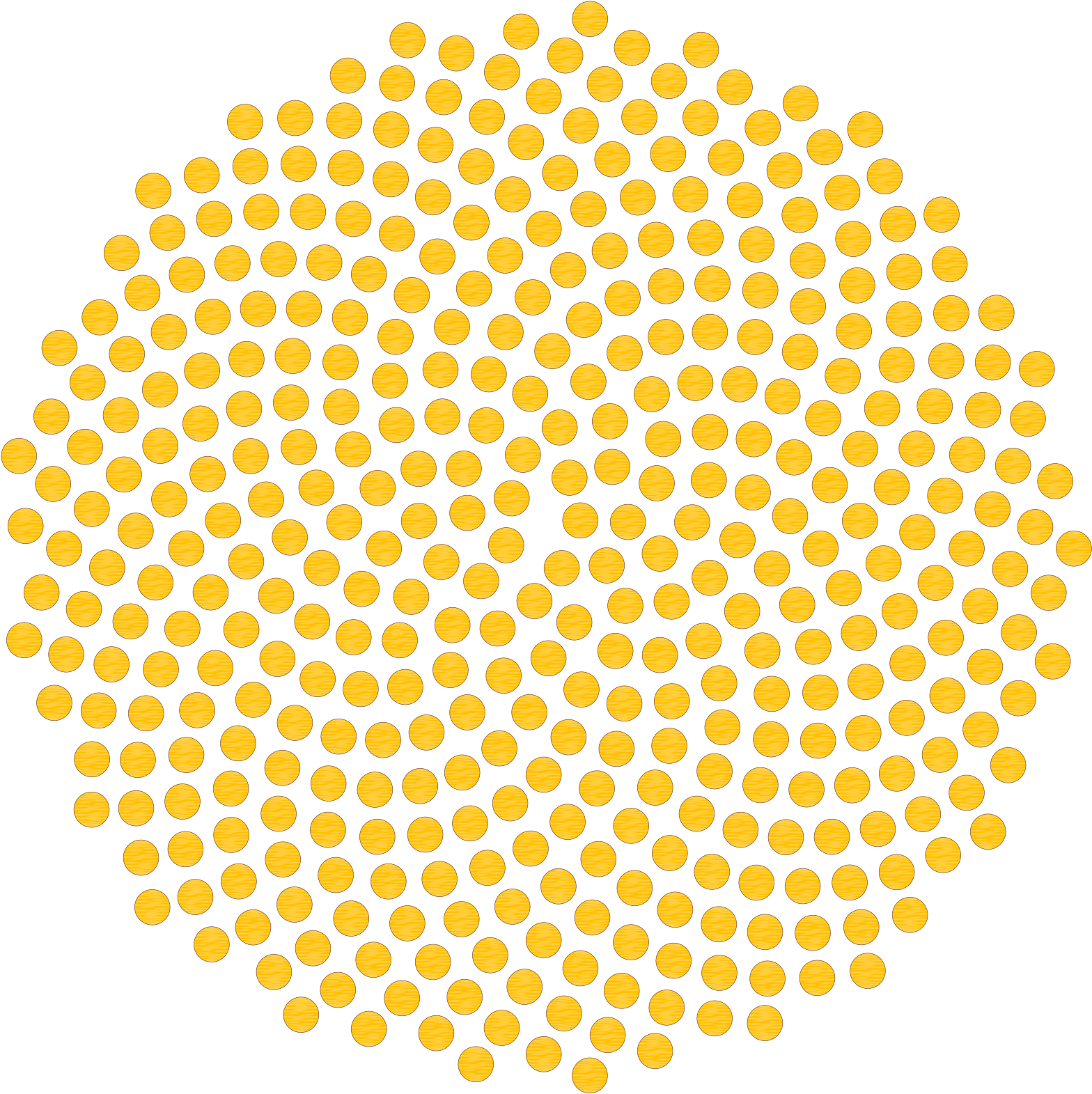 File Sunflower Svg Wikimedia Commons Open - Dots Circle Clipart (2000x1908), Png Download