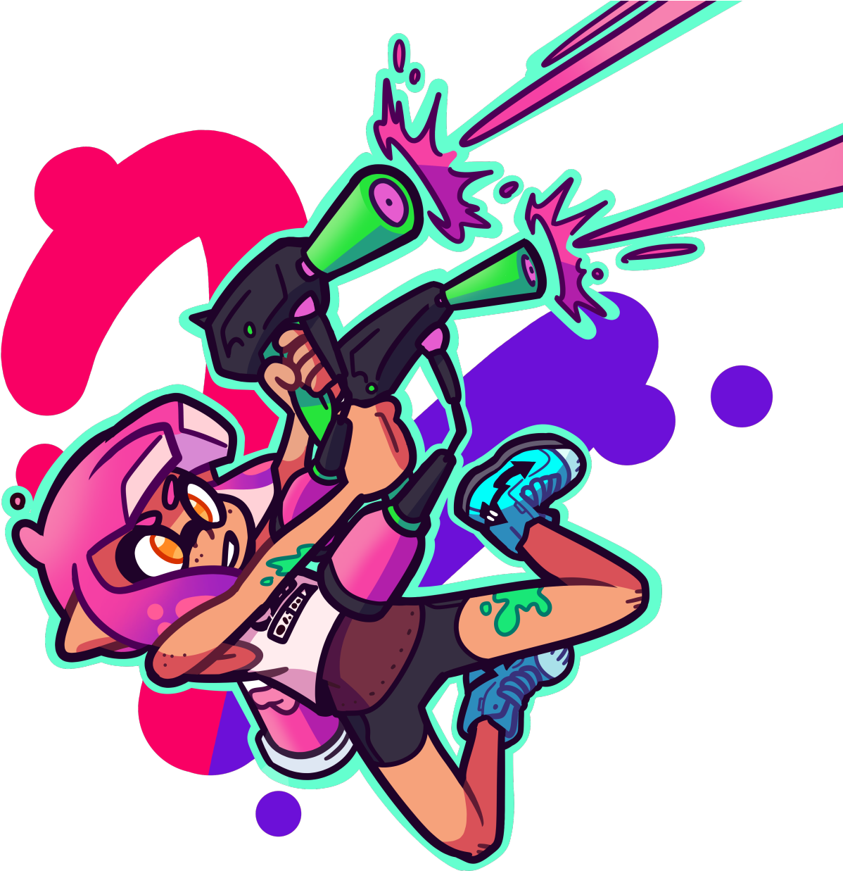 Splatoon 2 Clipart (1280x1280), Png Download