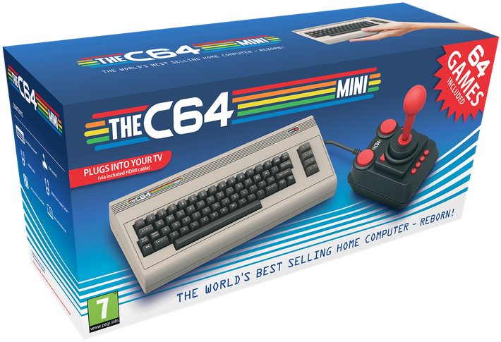 Commodore 64 Rises From The Ashes To Take On The Snes - Commodore 64 Classic Mini Clipart (755x520), Png Download