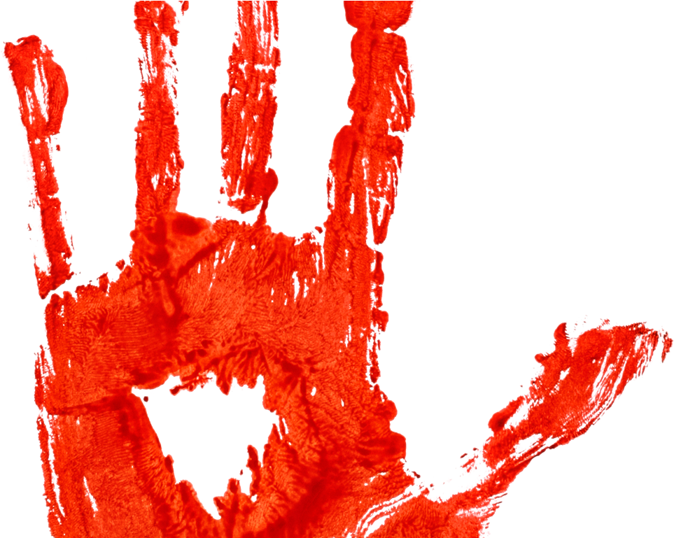 Bloody Hand Png Image - Bloody Hand Png Clipart (800x600), Png Download
