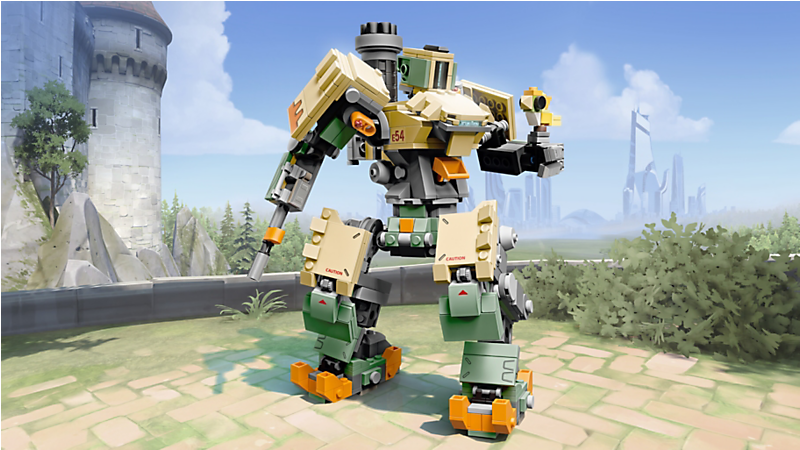 Bastion - Bastion - Bastion - Bastion - Lego Overwatch Clipart (800x600), Png Download