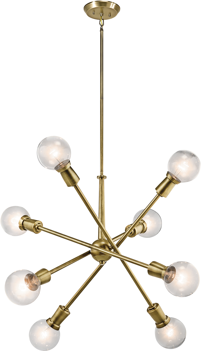 Kichler Armstrong 8 & 10 Light Chandelier - Armstrong Kichler Clipart (1200x1200), Png Download