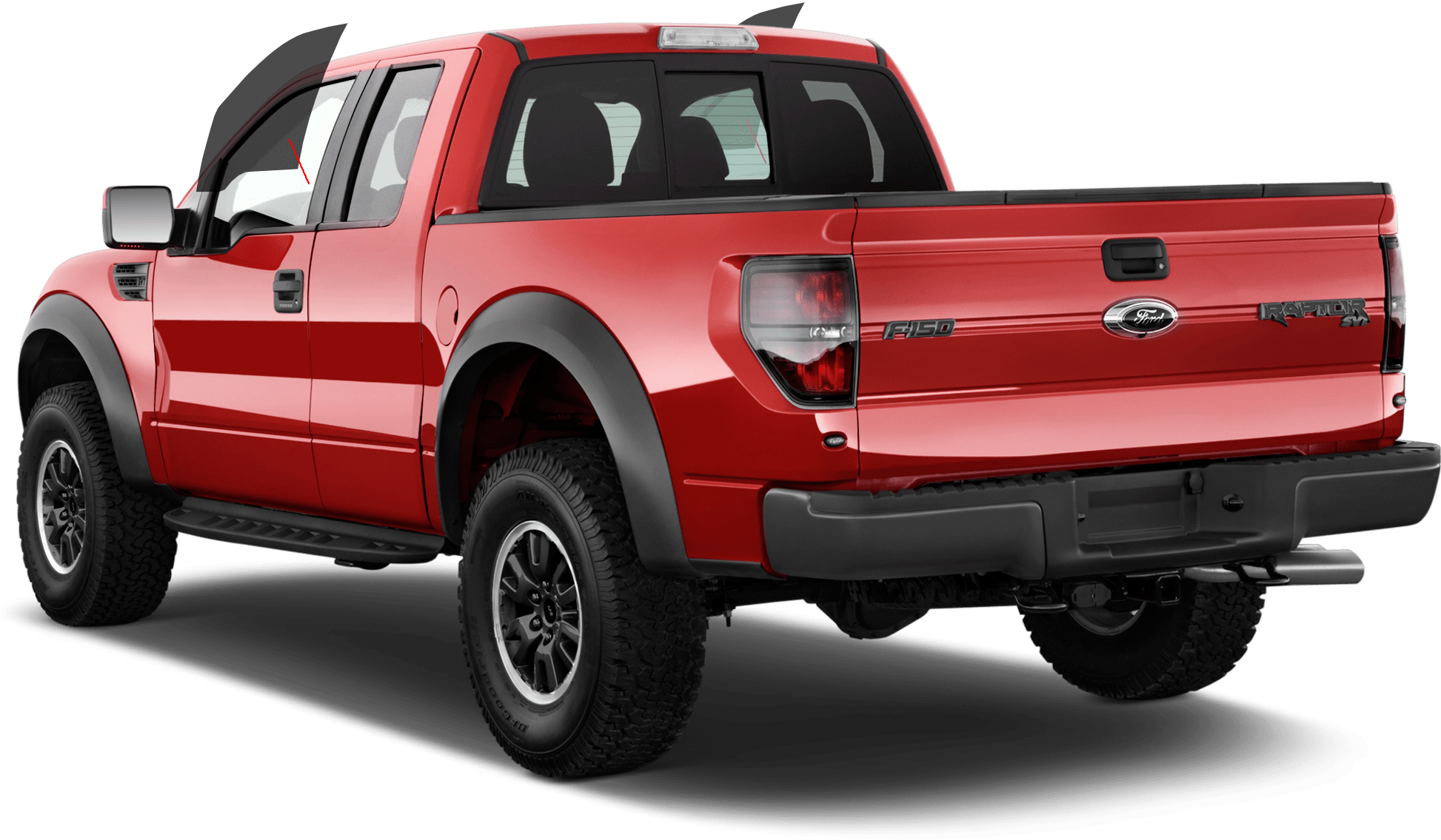 09 14 F150 Raptor Tail Lights , Png Download Clipart (1946x1135), Png Download
