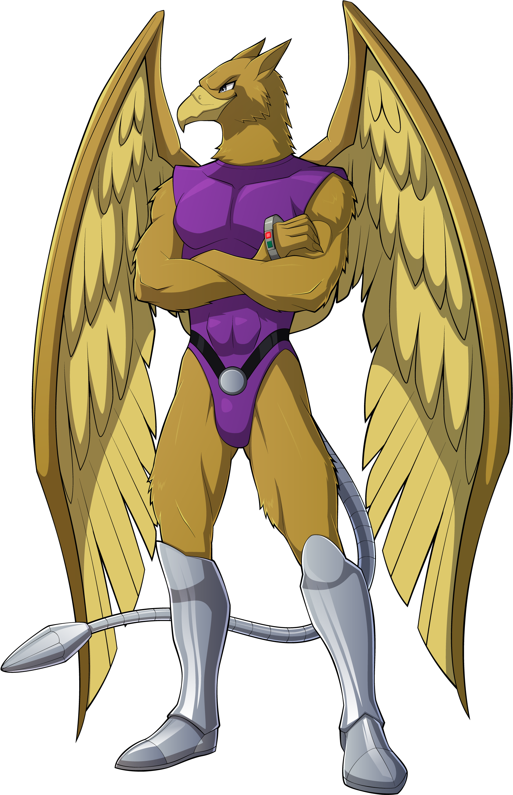 Tech Predator - Cartoon Clipart (1693x2610), Png Download