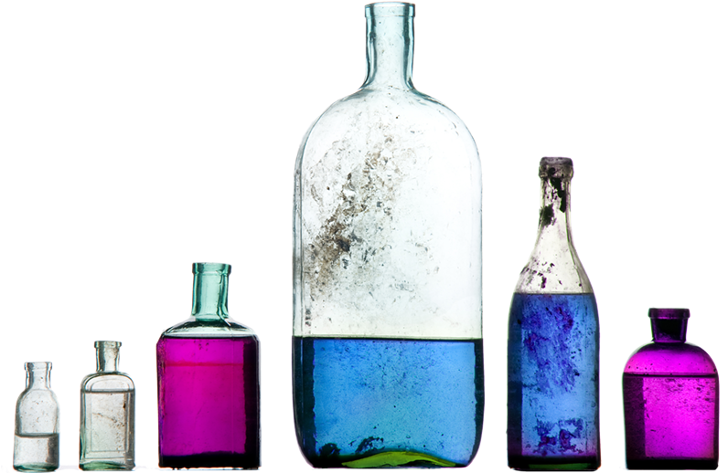 Potion Bottle Png Clipart (796x518), Png Download