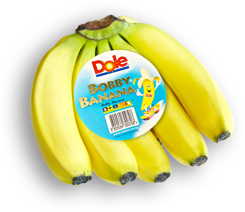 Png Royalty Free Dole Nz Bobby - Dole Banana Clipart (827x920), Png Download