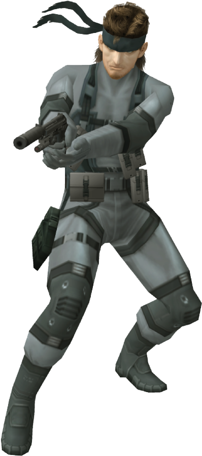Solid Snake Png Clipart - Metal Gear Solid 2 Solid Snake Transparent Png (478x999), Png Download